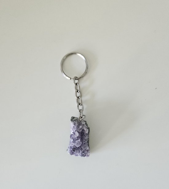 Sleutelhanger van Amethist Cluster