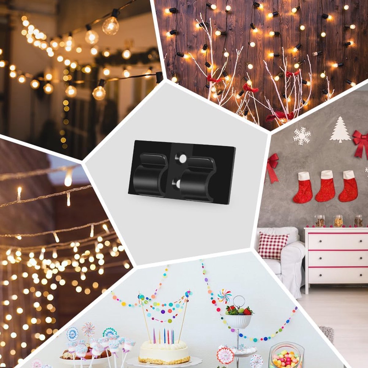 Kleine zelfklevende haken, 20 stuks, transparant, 18 x 13 mm, haken voor lichtketting, decoratie, kabel, ophanglicht, zelfklevende kabelclips, minihaken, bevestigingsclips helder, wandhaken Kleine zelfklevende haken, 20 stuks, transparant, 18 x 13 mm, haken voor lichtketting, decoratie, kabel, ophanglicht, zelfklevende kabelclips, minihaken, bevestigingsclips helder, wandhaken