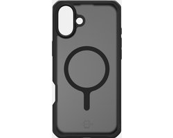 ITSKINS Hoesje geschikt voor Apple iPhone 16 Plus MagSafe Telefoonhoesje Hardcase | ITSKINS Level 2 HybridMagFrost R Backcover Shockproof | Geschikt voor MagSafe | Geschikt voor Draadloos Opladen met Magnetische Ring | Geschikt voor MagSafe Case -