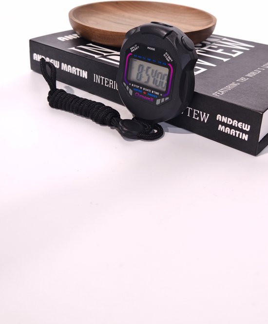 Chronomètre Sportif Grand écran Avec Compte à Rebours Et Alarme – Précis Au 1/1000e, étanche, Pour Coachs, Arbitres Et Athlètes
