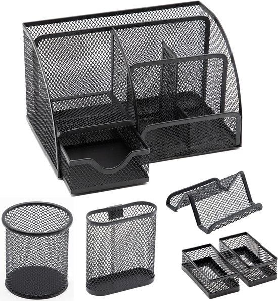 Manhattan Privacypaneel voor Bureau - 45 cm hoog 1.9 cm dik (incl. beu