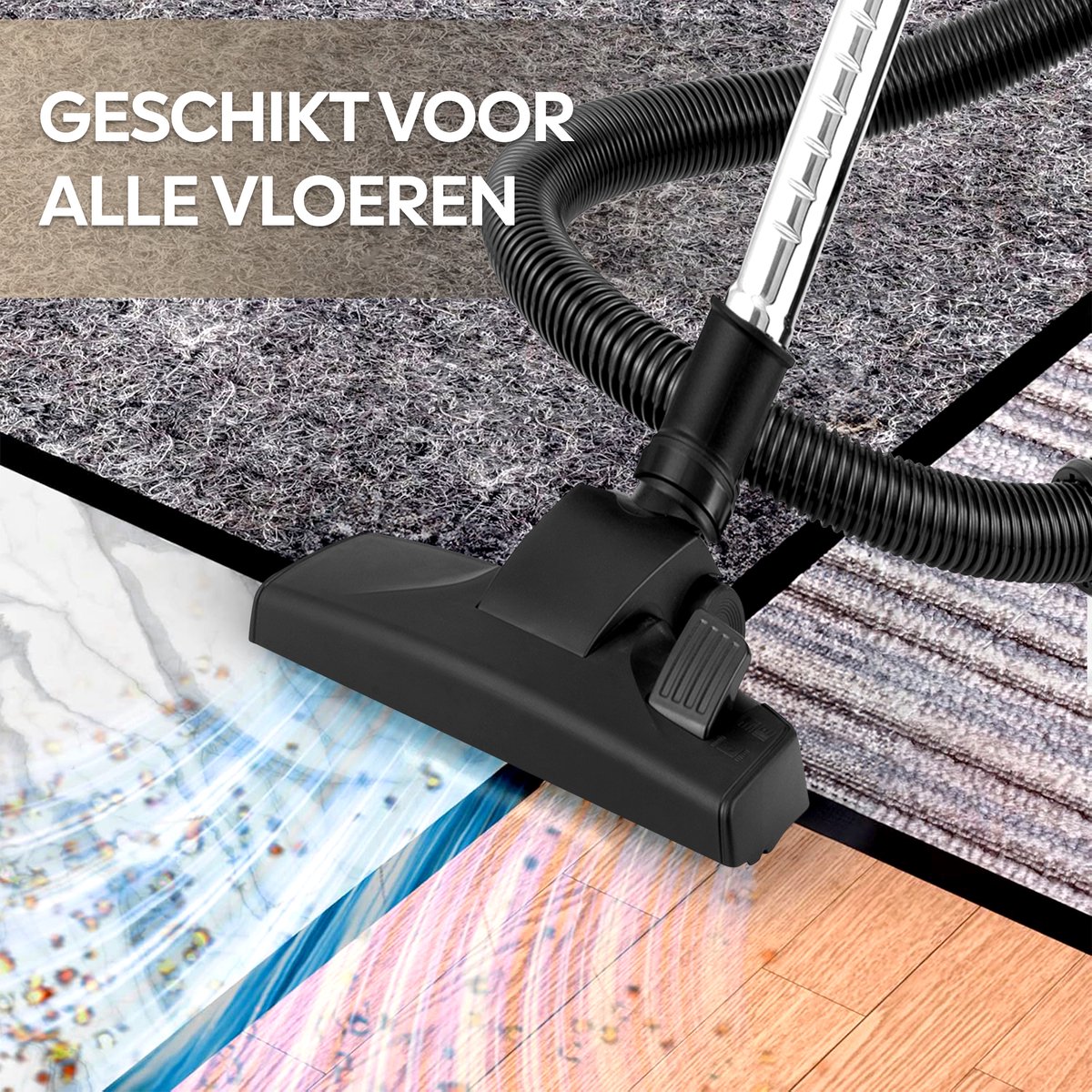 AG3400 zakloze stofzuiger met dubbel HEPA-filter en dierenborstel thumbnail 3