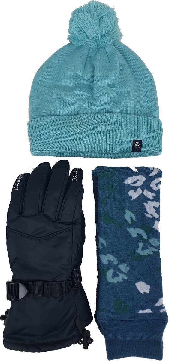 Dare2B Dames Ski Accessories Set Groen