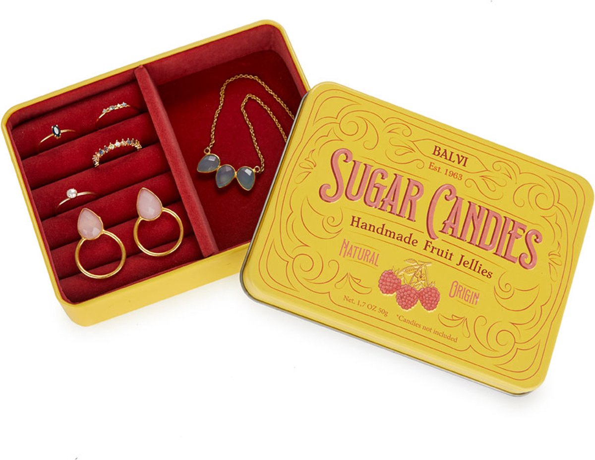 Balvi sieradendoosje Sugar Candies metaal
