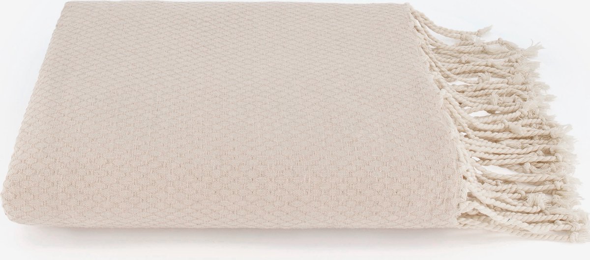De 7 Beste Katoenen Dekens van 2026 Lantara Plaid Ottoman