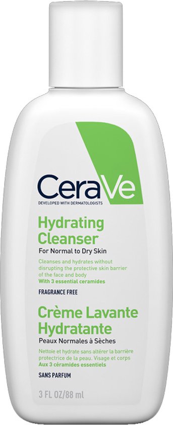 CeraVe hydraterende reiniger, 88 ml.
