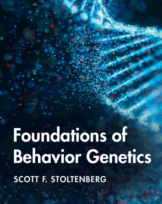 Foundations of Behavior Genetics - cover