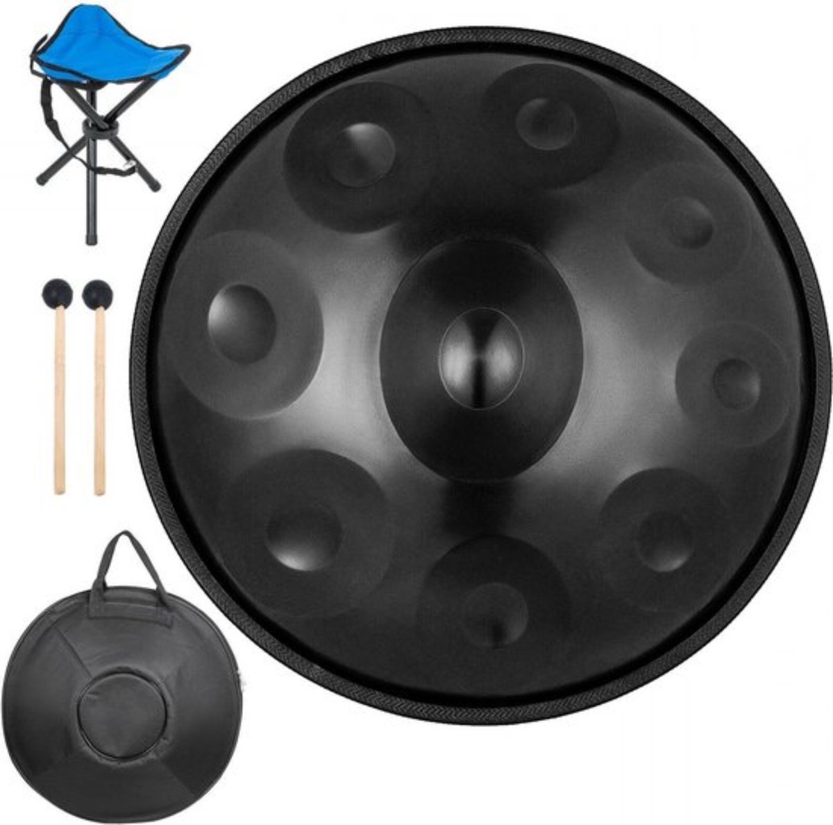 Staal Tongtrommel - Stalen Tong - Trommel Handpan - Handtrommel - 56 Cm