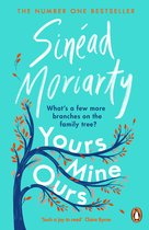 Boek "Yours, Mine, Ours" van Sinéad Moriarty, met een boom op de voorkant.