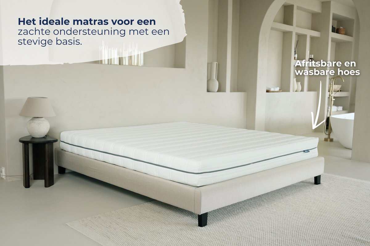 Akkon NASA Traagschuim Matras 90x210 - 21 cm dik thumbnail 3