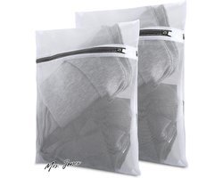 Mrs. Jones Functionele Mesh Waszakken Met Ritsen - Duurzaam Wassen Pouch Voor Wasmachine - Dikkere BH Wassen Zak Voor Het Reinigen - Mannen Vrouwen Blouse Kousen Ondergoed Baby Kleding .
