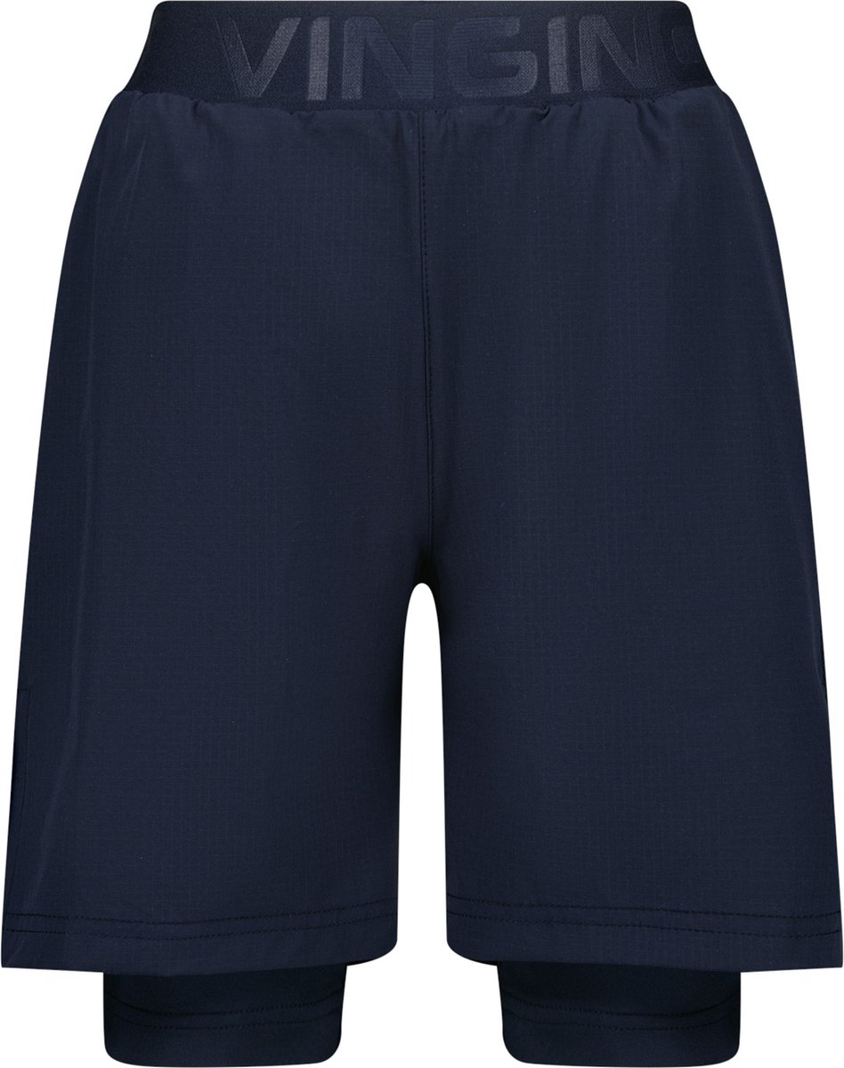 Vingino Active Run Short Black Blue - Maat 176