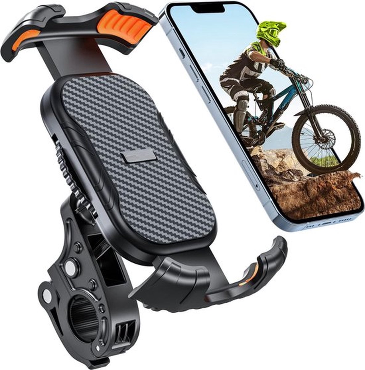 Phone Holder Bike - Telefoonhouder Fiets - Fiets Telefoonhouder - GSM Houder Fiets - Smartphone Houder Fiets