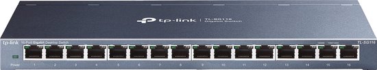 TP-Link TL-SG116 - Netwerk Switch - Unmanaged - 16 poorten