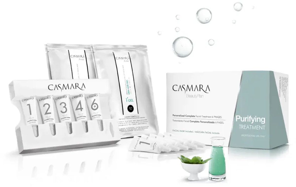 Casmara Zuiverende Behandeling 6 behandelingen in 6 fasen