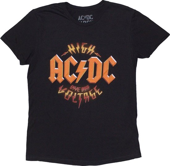 AC/DC - High Voltage Dive Bar Dames T-shirt - S - Zwart | bol