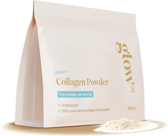 Glow25® Marine Collageen (300 gram) - Collageen van vis