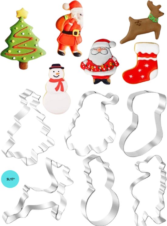 Wilton Uitstekers Kerst Assortiment Set/18 Wilton Uitstekers Kerst Assortiment Set/18