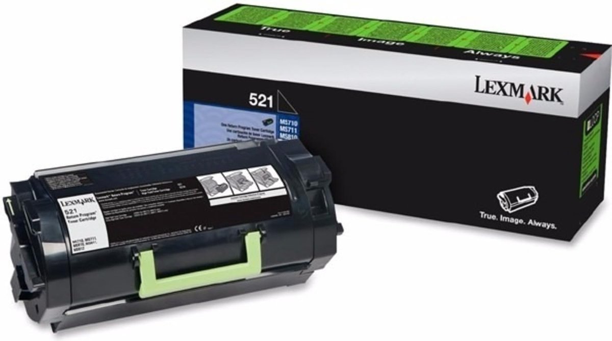 XM71xx tonercartridge zwart standard capacity 35.000 pagina's 1-pack return program