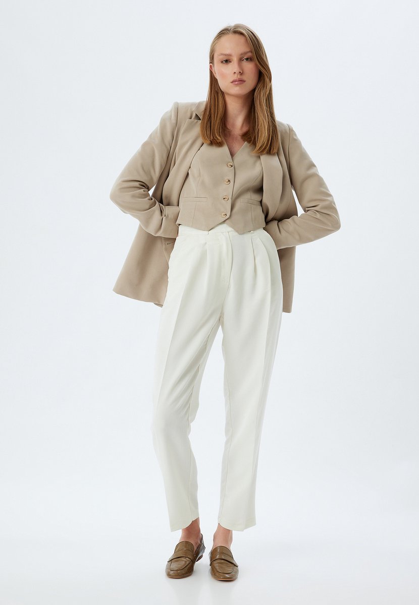 Hoge taille wortel Broek