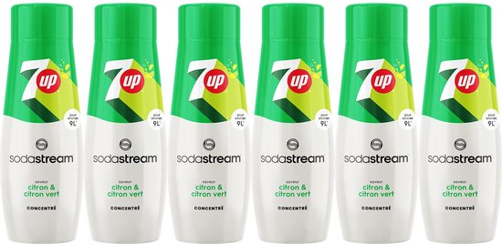 SODASTREAM Concentrate 7UP 440ml Batch van 6