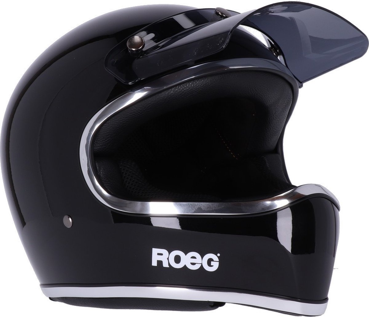 Roeg Crosshelm Peruna 2.0 Midnight Helmet Gloss Black-L