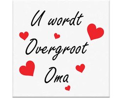 Tegeltje met Spreuk 