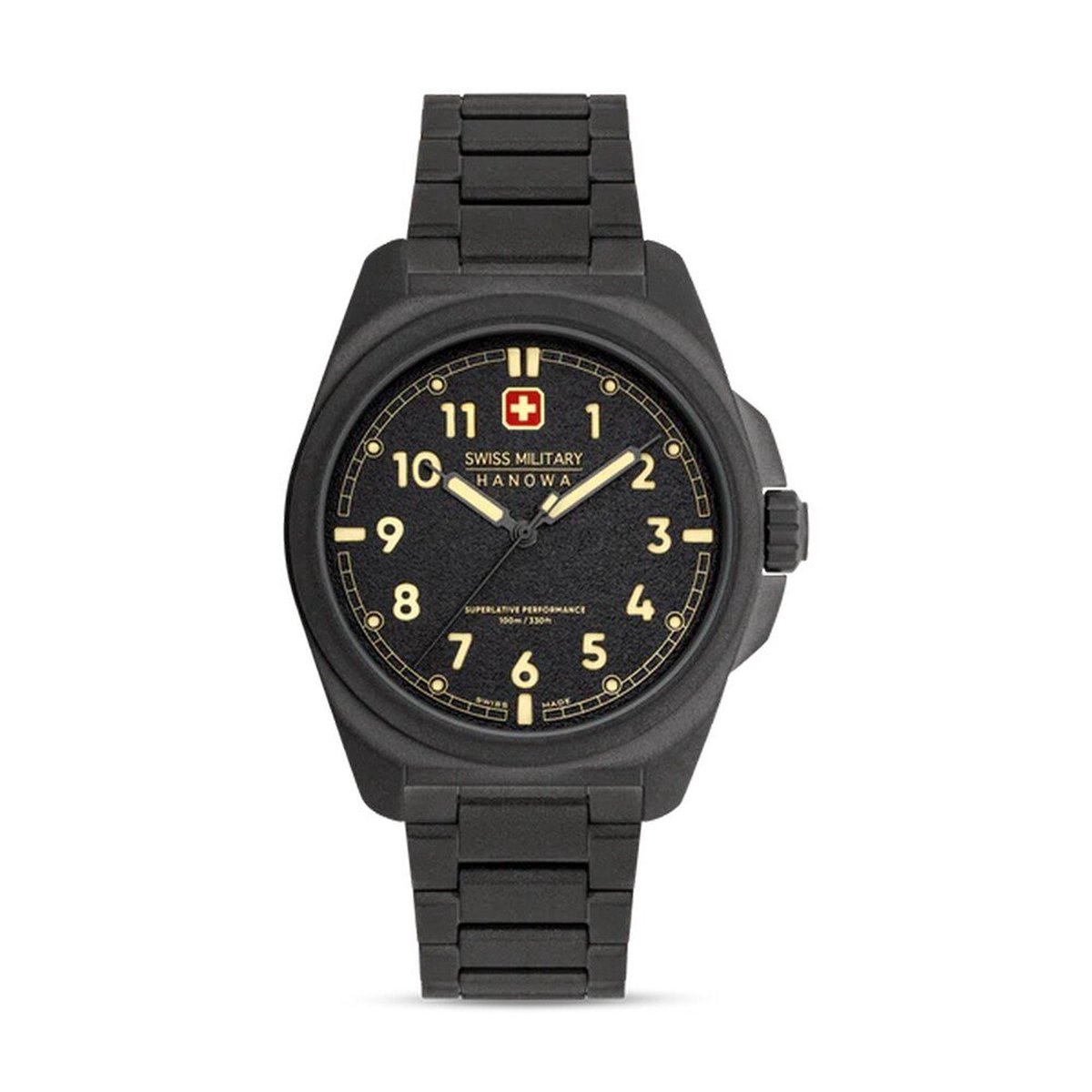 Swiss Military Hanowa - SMWGG0003941 - Polshorloge - Heren - Kwarts - Fieldmaster
