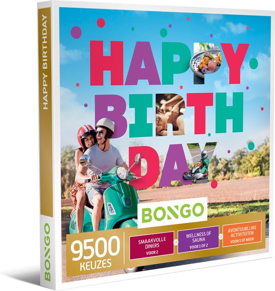 Bongo Bon - Happy Birthday Cadeaubon