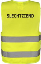Veiligheidsvest - Veiligheidshesje - SLECHTZIEND - one size - GEEL - EN ISO20471
