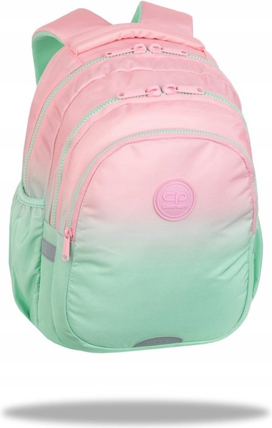 Sac à dos scolaire CoolPack Sac d'école 1-3 classes Dégradé Fraise Menthe