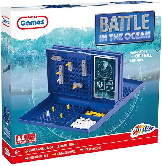 Grafix Battle In The Ocean Jeu de bataille navale - jeu de stratégie | jeu de réflexion