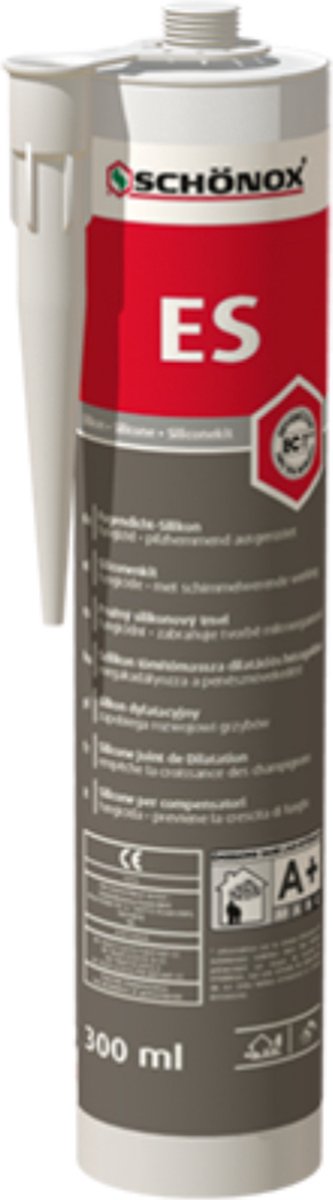 Schönox ES siliconenkit zandgrijs - 300 ml