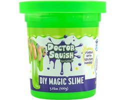 Doctor Squish - Diy Magic Slime Blister Pack - Green - 100 Grams.