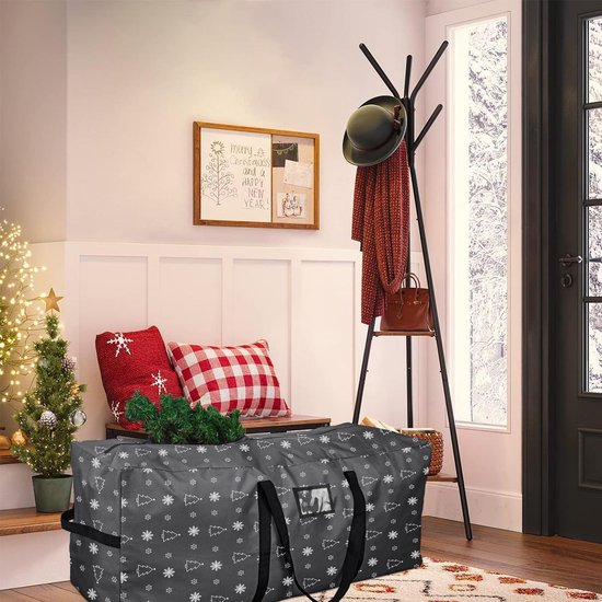 past tot 9 voet boom, duurzame grote kerstboom tas container