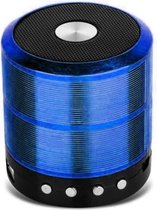 AnyPrice® Draagbare Bluetooth Speaker - Mini Bluetooth Speakers - Kinderen & Volwassen - Thuis en Buiten - Blauw