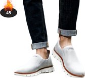 Nivard Schoenen Heren - Sneakers - Comfortabel - Casual - Volwassen - Melk - Maat 45