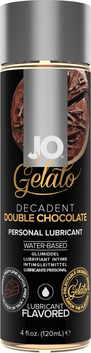 Goedkoopste System JO - Gelato Decadente Dubbele Chocolade Glijmiddel Waterbasis - 120