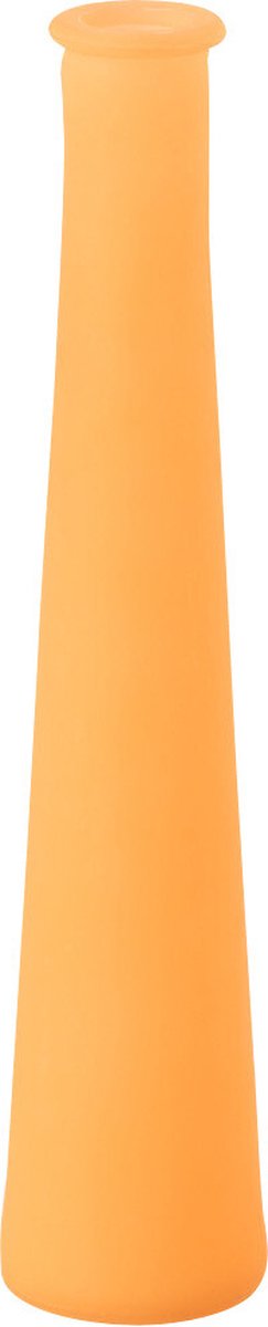 J-Line vaas Tube - glas - oranje - 31.5 cm hoog