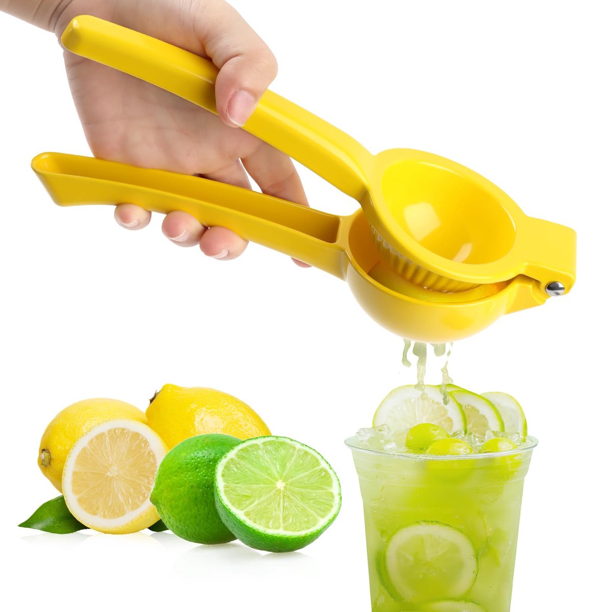 La'Moussawi ® Handmatige Citruspers met Ergonomisch Ontwerp voor Keuken en Bar