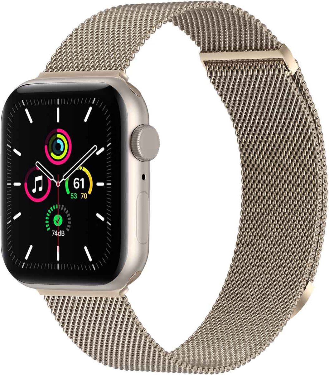 IMOSHION Milanees magnetisch AW Smartwatch bandje Goud