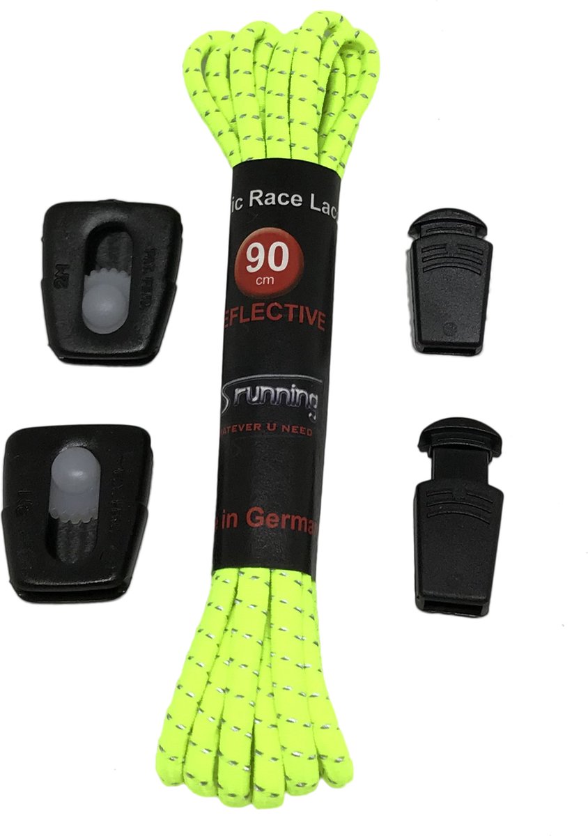 Elastische Sport Veters Geel - 90cm
