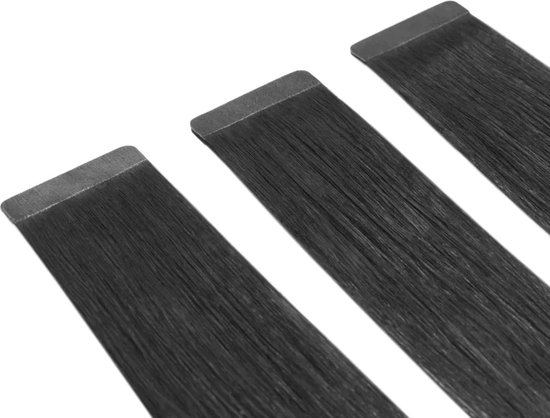 LUXEXTEND Tape Hair Extensions #1 | 10 Stuks | 25 gram | 60 CM