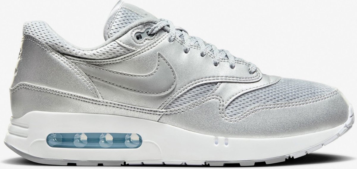 Nike Air Max 1 '86 OG Big Bubble Metallic Silver Sneakers 45 5 Doos zonder deksel