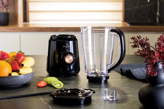Berlinger Haus Blender 500W - 1.5L - Smoothie Maker - Zwart van Berlinger Haus — afbeelding 2