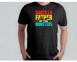 Dadzilla Father - T Shirt - cadeau - gift - vader - dad - beste vader ter wereld - verjaardag - vaderdag - best dad in the world - father - liefde - cute