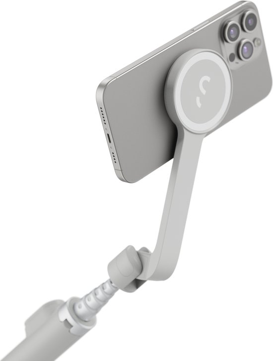 Shiftcam SnapStand Selfie stick - Magsafe - Bluetooth - 75 cm - Stone