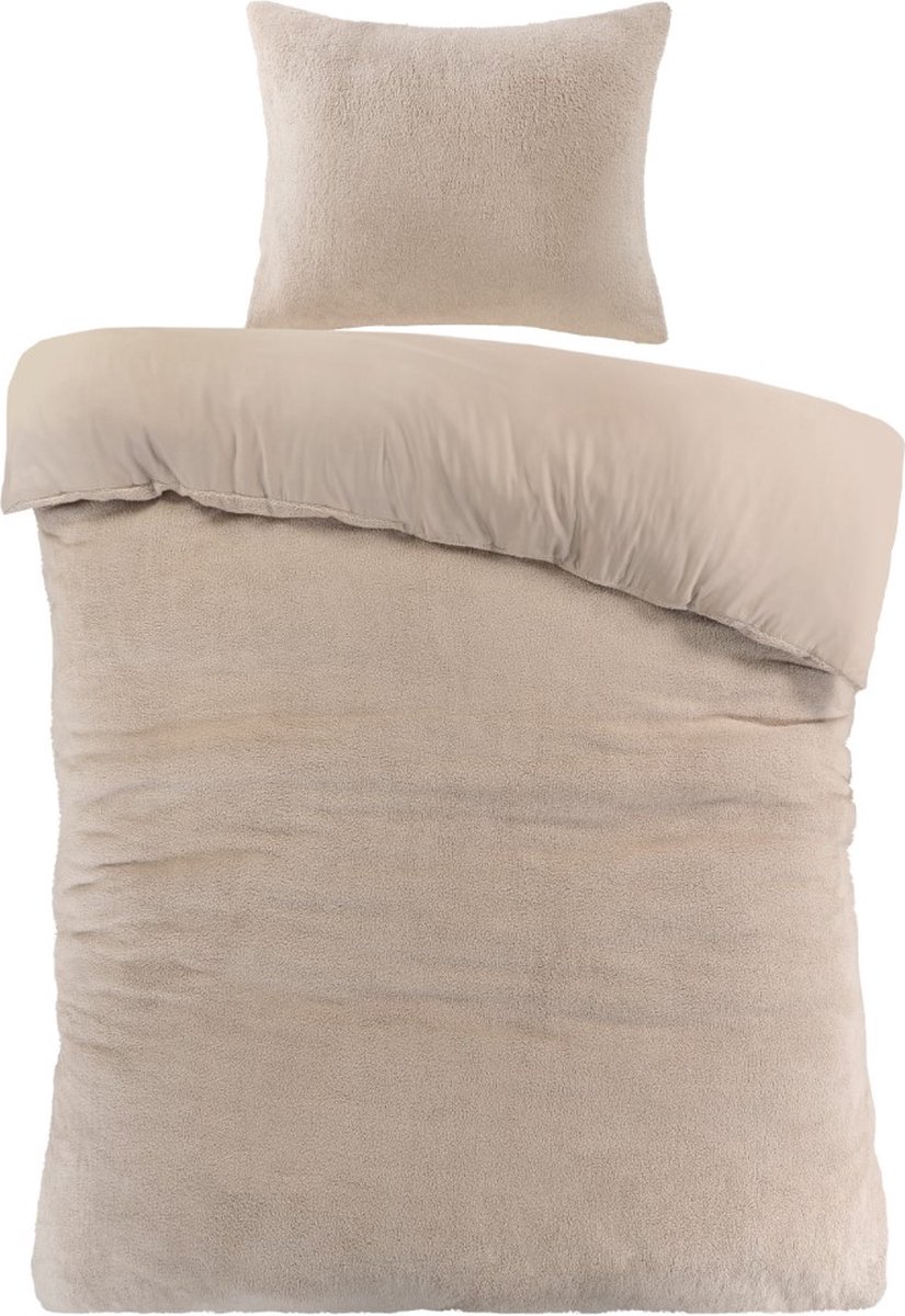 Papillon Dorit - Dekbedovertrek - Eenpersoons - 140x200/220 cm - Zand