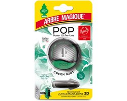 Lifetime Auto Luchtverfrisser met Ventilatie Houder - Pop - Geur Green Mint