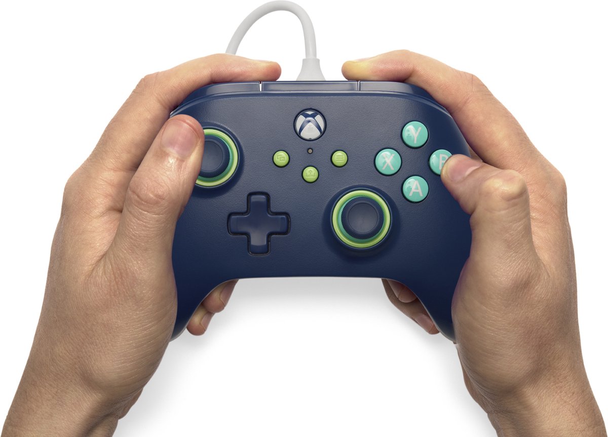 PowerA Bedrade Controller voor Xbox Series X|S - Marineblauw thumbnail 6